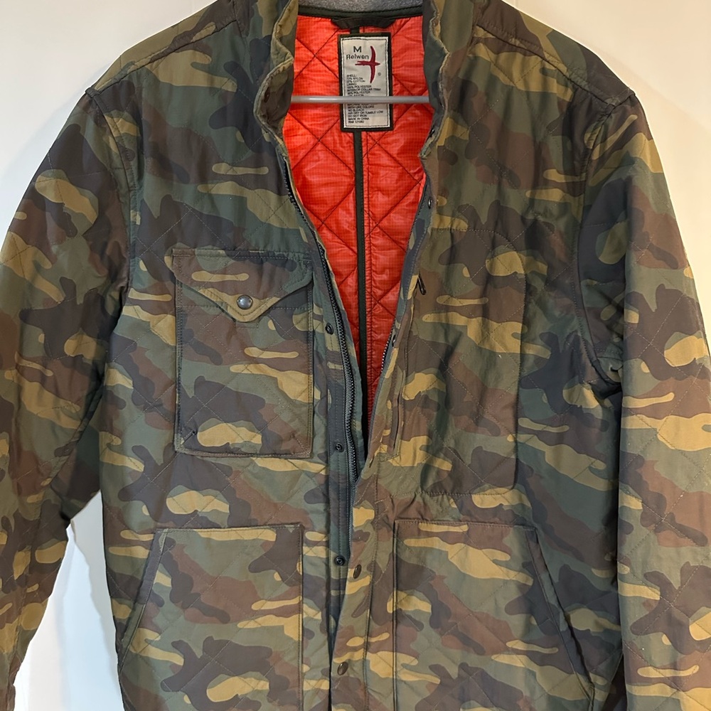Relwen Camo Quilted Tanker